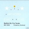 IBG 72005 Bedford QL Fire Tender 1/72